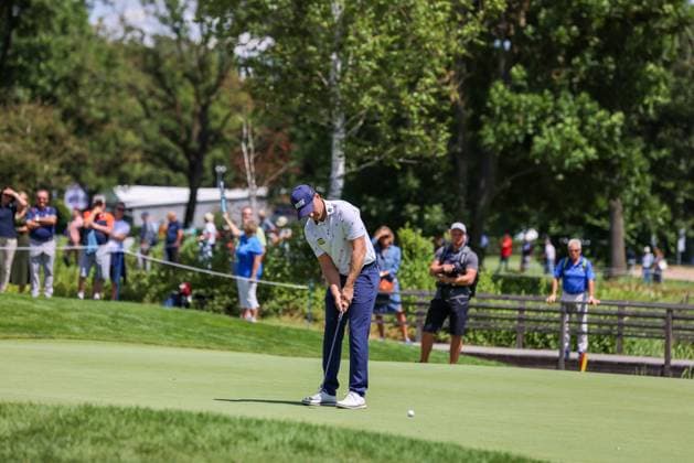 MUNICH, GERMANY - 05.07.2024: Marcel SCHNEIDER (GER). The BMW International Open at Golfclub Munchen Eichenried on July 05, 2024 in Germany.