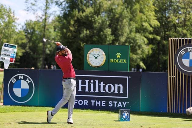 MUNICH, GERMANY - 05.07.2024: Santiago TARRIO (ESP). The BMW International Open at Golfclub Munchen Eichenried on July 05, 2024 in Germany.