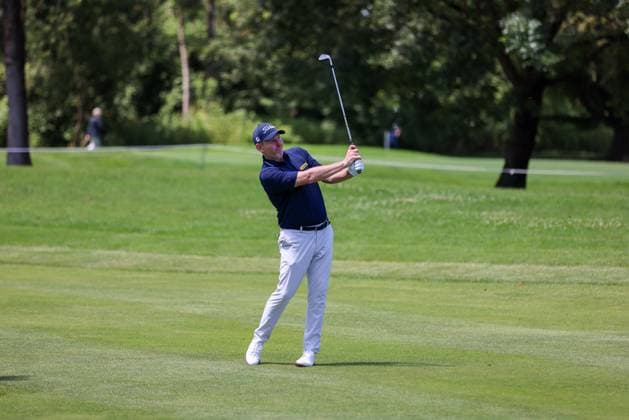 MUNICH, GERMANY - 05.07.2024: Stephen GALLACHER (SCO). The BMW International Open at Golfclub Munchen Eichenried on July 05, 2024 in Germany.