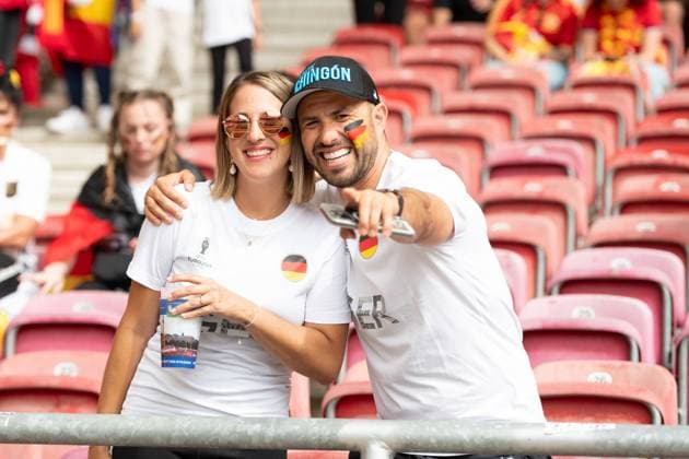 Germany fans, GER, Spain ESP vs Germany GER , European Football Championship, UEFA EURO 2024, quarter-finals, 05 07 24, GER, Spain ESP vs Germany GER , European Football Championship, UEFA EURO 2024, quarter-finals, 05 07 24 Stuttgart Copyright: xEibner-Pressefoto WolfgangxFrankx EP_WFK