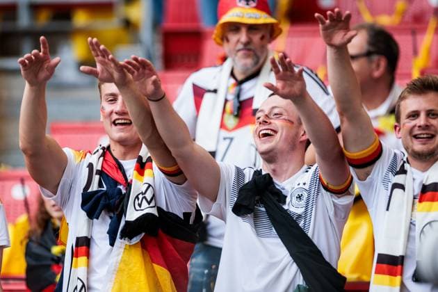 UEFA EURO 2024 Spain Germany 05 07 2024 German fans make Lola UEFA EURO 2024 Spain Germany Stuttgart Arena, Stuttgart on 05 07 2024 Copyright: xBEAUTIFULxSPORTS Wunderlx