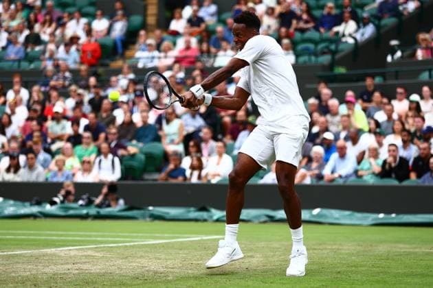 Gael Monfils of France Wimbledon Tennis Championships, Day 5, The All England Lawn Tennis and Croquet Club, London, UK - 05 Jul 2024  Copyright: xJamesxMarsh Shutterstockx 14571051bj