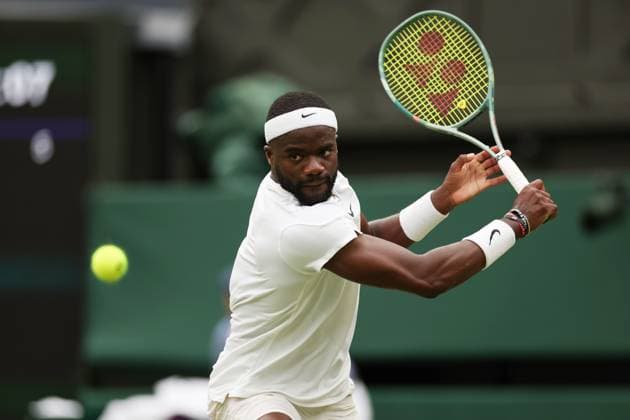 Frances Tiafoe of USA Wimbledon Tennis Championships, Day 5, The All England Lawn Tennis and Croquet Club, London, UK - 05 Jul 2024  Copyright: xEllaxLing Shutterstockx 14571053w