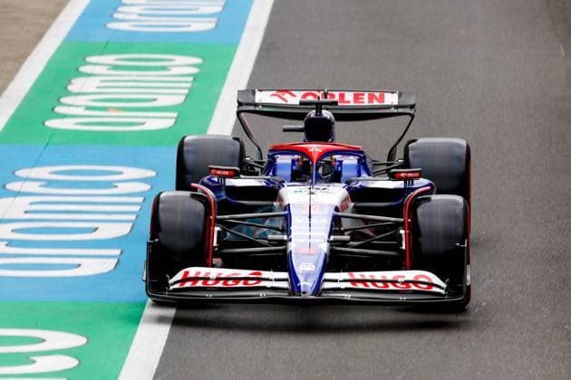 3 Daniel Ricciardo AUS, Visa Cash App RB Formula One Team , F1 Grand Prix of Great Britain at Silverstone Circuit on July 5, 2024 in Silverstone, Great Britain Photo by HOCH ZWEI Silverstone Great Britain