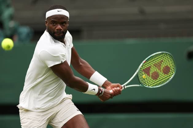 Frances Tiafoe of USA Wimbledon Tennis Championships, Day 5, The All England Lawn Tennis and Croquet Club, London, UK - 05 Jul 2024  Copyright: xEllaxLing Shutterstockx 14571053aa