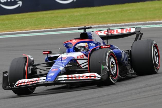 F1 Grand Prix of Great Britain - Practice Daniel Ricciardo of Australia and Visa Cash App RB Formula One Team is participating during the Formula 1 Qatar Airways British Grand Prix at the Silverstone Circuit in Towcester, England, on July 5, 2024. Towcester United Kingdom  Copyright: xMIxNewsx originalFilename:fletcher-formula1240705_npf8p.jpg