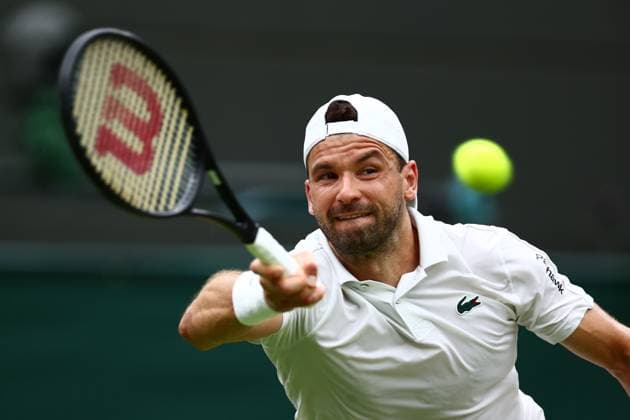 Grigor Dimitrov of Bulgaria Wimbledon Tennis Championships, Day 5, The All England Lawn Tennis and Croquet Club, London, UK - 05 Jul 2024  Copyright: xJamesxMarsh Shutterstockx 14571051bm