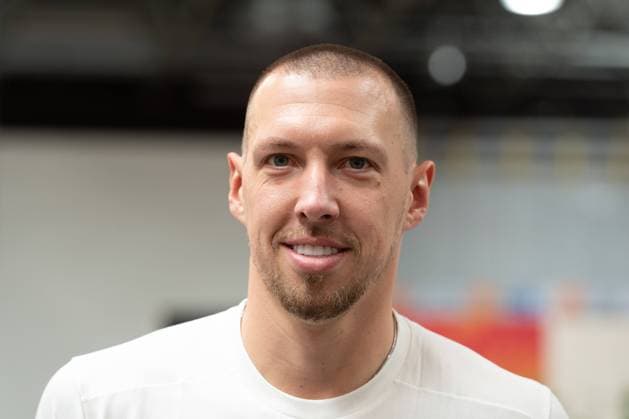Daniel THEIS, basketball player, portrait, portrait, cropped single image, single motif, dressing of the German Olympic team Team D for the Olympic Games and the Paralympics 2024 in Paris France on 05 07 2024 in Duesseldorf, ÃÂ