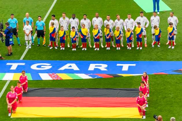 GER, UEFA Euro 2024, quarter-final, Spain ESP vs Germany GER 05 07 2024, MHP Arena, Stuttgart, GER, UEFA Euro 2024, quarter-final, Spain ESP vs Germany GER , pictured The German national team nordphotoxGmbHx xStraubmeier nph00004