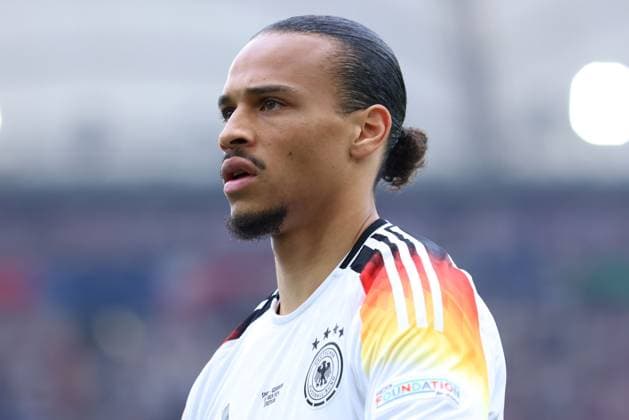 Soccer UEFA EURO 2024 quarter final Spain Germany on 05 07 2024 at the Stuttgart Arena in Stuttgart Leroy Sane Germany xMSx