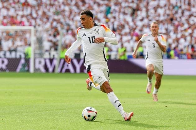 Jamal Musiala 10 Germany , Spain vs Germany, Football, UEFA Euro 2024, Quarterfinals, 05 07 2024 Stuttgart Baden Wuerttemberg Germany Copyright: xkolbert-press ChristianxKolbertx