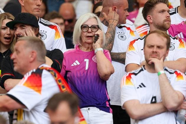 Marita Neuer, mother of Manuel Neuer 1 Germany , Spain vs Germany, Football, UEFA Euro 2024, Quarterfinals, 05 07 2024 Stuttgart Baden Wuerttemberg Germany Copyright: xkolbert-press ChristianxKolbertx
