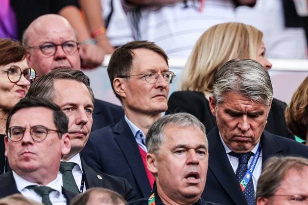 EURO 2024, Spain - Germany, celebrities in the stands