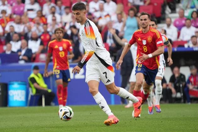 Kai Havertz Germany Germany, 07 Stuttgart 05 07 2024 Germany vs Spain, EURO2024, Quarterfinals, M45, EM Arena Stuttgart