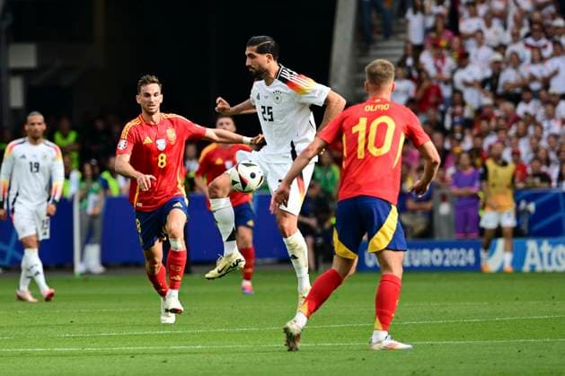 Emre Can 25 Germany , Spain vs Germany, Football, UEFA Euro 2024, Quarter-final, 05 07 2024 Stuttgart Baden Würtemberg Germany Copyright: xkolbert-press MarcxNiemeyerx