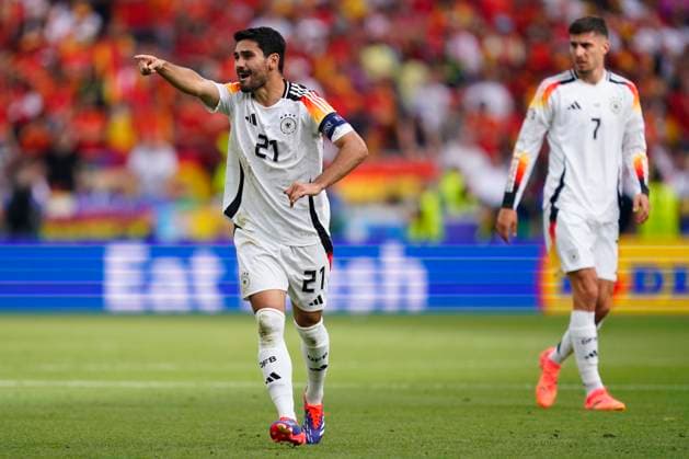 GER: Spain v Germany. UEFA EURO, EM, Europameisterschaft,Fussball 2024 Ilkay Gundogan of Germany during the UEFA Euro 2024 match between Spain and Germany. Quarter Finals, played at Stuttgart Arena Stadium on July 5, 2024 in Stuttgart, Germany. kpng Copyright: xSergioxRuizx xPRESSINPHOTOx PS_240705_ESP_GER_056