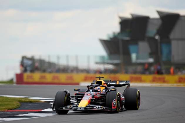 F1 Grand Prix of Great Britain - Practice Max Verstappen of the Netherlands driving the (1) Oracle Red Bull Racing RB20 on track during practice ahead of the F1 Grand Prix of Great Britain at Silverstone Circuit on July 5, 2024, in Northampton, England. Northampton Silverstone Circuit Northampton England RL_GPF1GB24_00540 Copyright: xRicardoxLarreinax