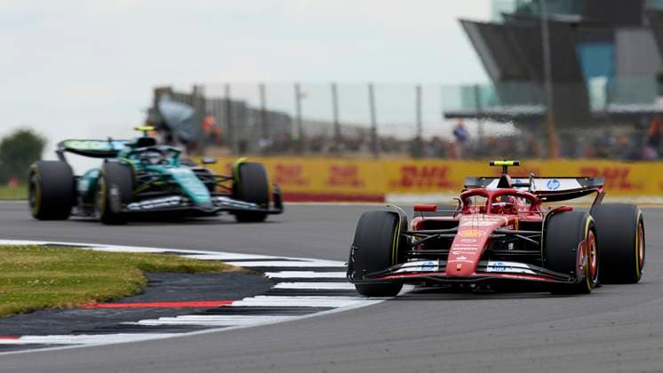 F1 Grand Prix of Great Britain - Practice Carlos Sainz of Spain driving the (55) Scuderia Ferrari SF-24 on track during practice ahead of the F1 Grand Prix of Great Britain at Silverstone Circuit on July 5, 2024, in Northampton, England. Northampton Silverstone Circuit Northampton England RL_GPF1GB24_00580 Copyright: xRicardoxLarreinax