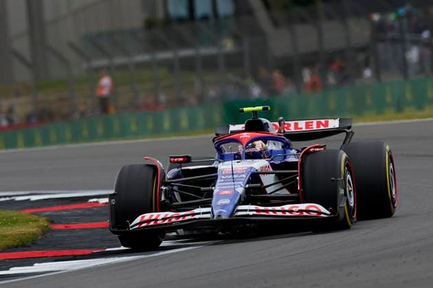 F1 Grand Prix of Great Britain - Practice Yuki Tsunoda of Japan driving the (22) Visa Cash App RB Formula One Team VCARB 01 on track during practice ahead of the F1 Grand Prix of Great Britain at Silverstone Circuit on July 5, 2024, in Northampton, England. Northampton Silverstone Circuit Northampton England RL_GPF1GB24_00640 Copyright: xRicardoxLarreinax