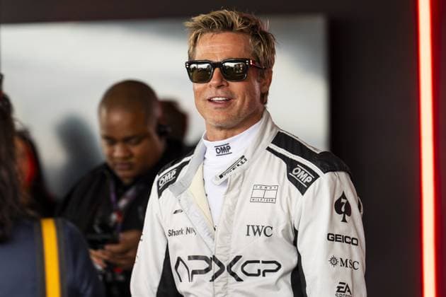 Formula 1, British GP at Silverstone, filming for new Formula 1 film with Brad Pitt