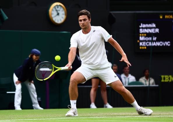 Miomir Kecmanovic during his third round match Wimbledon Tennis Championships, Day 5, The All England Lawn Tennis and Croquet Club, London, UK - 05 Jul 2024  Copyright: xJamesxMarsh Shutterstockx 14571051hk