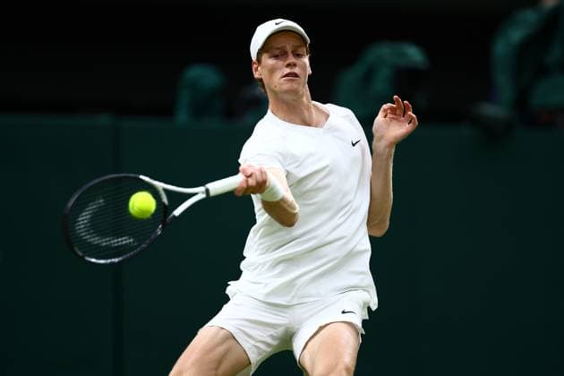 Jannik Sinner during his third round match Wimbledon Tennis Championships, Day 5, The All England Lawn Tennis and Croquet Club, London, UK - 05 Jul 2024  Copyright: xJamesxMarsh Shutterstockx 14571051hh