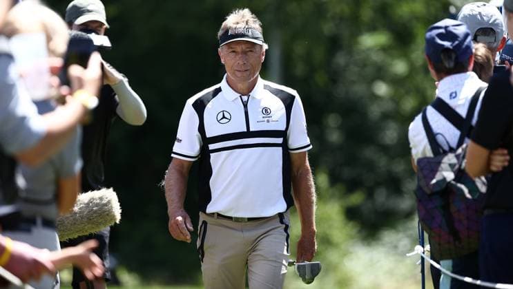 Sport Bilder des Tages GOLF - BMW International Open 2024 MUNICH,GERMANY,05.JUL.24 - GOLF - DP World Tour, BMW International Open, GC Eichenried. Image shows Bernhard Langer (GER).  GEPAxpictures xThomasxBachun