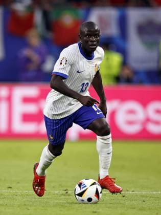 HAMBURG - N Golo Kante of France during the UEFA EURO, EM, Europameisterschaft,Fussball 2024 quarter-final match between Portugal and France at Volksparkstadion on July 5, 2024 in Hamburg, Germany. ANP Hollandse Hoogte MAURICE VAN STEEN UEFA EURO 2024 2024 xVIxANPxSportx xVanxSteenxFotografiexIVx 502830756 originalFilename: 502830756.jpg