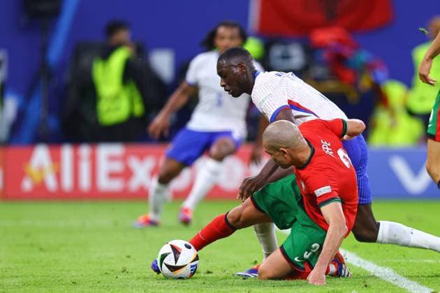 2024.07.05 Hamburg Pilka nozna Reprezentacja Mistrzostwa Europy EURO 2024 Niemcy Portugalia - Francja N z Pepe Foto Pawel Andrachiewicz PressFocus 2024.07.05 Hamburg Football European Championships 2024 EURO 2024 Germany Portugal - France Pepe Credit: Pawel Andrachiewicz PressFocus NEWSPIX.PL --- Newspix.pl  20240705_xPF_PA033