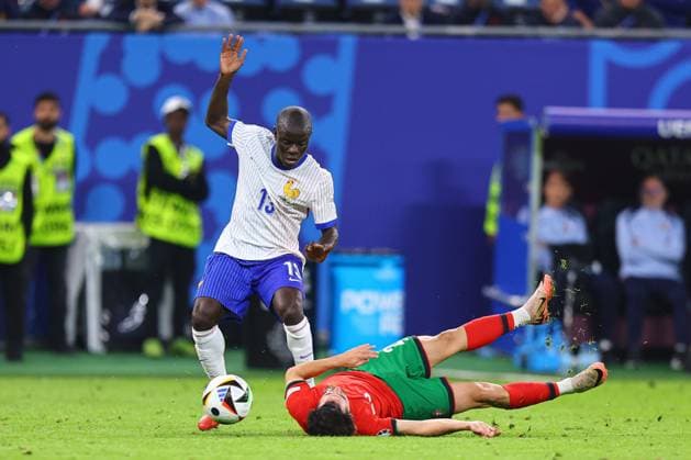 2024.07.05 Hamburg Pilka nozna Reprezentacja Mistrzostwa Europy EURO 2024 Niemcy Portugalia - Francja N z Ngolo Kante Foto Pawel Andrachiewicz PressFocus 2024.07.05 Hamburg Football European Championships 2024 EURO 2024 Germany Portugal - France Ngolo Kante Credit: Pawel Andrachiewicz PressFocus NEWSPIX.PL --- Newspix.pl  20240705_xPF_PA089