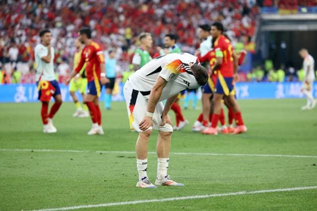 05 07 24 Spain Germany Germany, Stuttgart, 05 07 2024, football, UEFA Euro 2024, quarter-finals, Spain Germany Florian Wirtz Germany