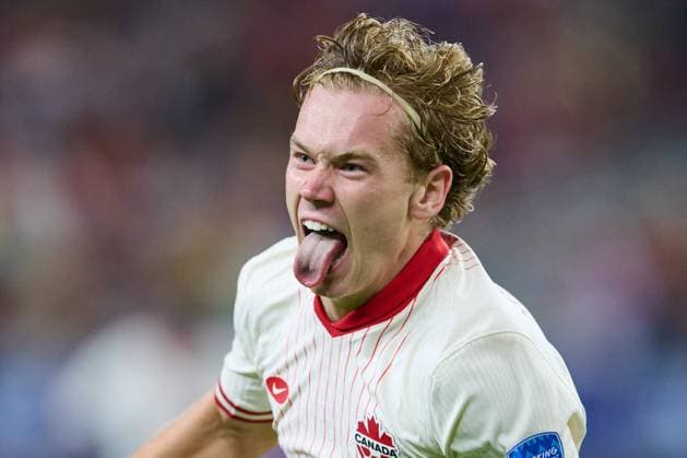 RECORD DATE NOT STATED Copa America USA 2024 Venezuela vs Canada - Quarter-final Jacob Shaffelburg celebrates his goal 0-2 of Canada during the CONMEBOL Copa America 2024 Quarter-final match between Venezuela and Canada, at AT-T Stadium, on July 05, 2024 in Arlington, Texas, United States. ARLINGTON TEXAS UNITED STATES  Copyright: xJorgexMartinezx 20240705202045_CA_QF_2024_VEN_CAN_SHAFFELBURG85