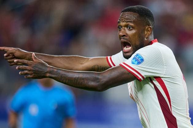 RECORD DATE NOT STATED Copa America USA 2024 Venezuela vs Canada - Quarter-final Cyle Larin of Canada during the CONMEBOL Copa America 2024 Quarter-final match between Venezuela and Canada, at AT-T Stadium, on July 05, 2024 in Arlington, Texas, United States. ARLINGTON TEXAS UNITED STATES  Copyright: xJorgexMartinezx 20240705202913_CA_QF_2024_VEN_CAN_LARIN98