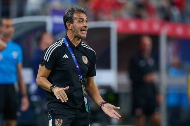 RECORD DATE NOT STATED Copa America USA 2024 Venezuela vs Canada - Quarter-final Fernando Batista head coach of Venezuela during the CONMEBOL Copa America 2024 Quarter-final match between Venezuela and Canada, at AT-T Stadium, on July 05, 2024 in Arlington, Texas, United States. ARLINGTON TEXAS UNITED STATES  Copyright: xJorgexMartinezx 20240705202918_CA_QF_2024_VEN_CAN_BATISTA104