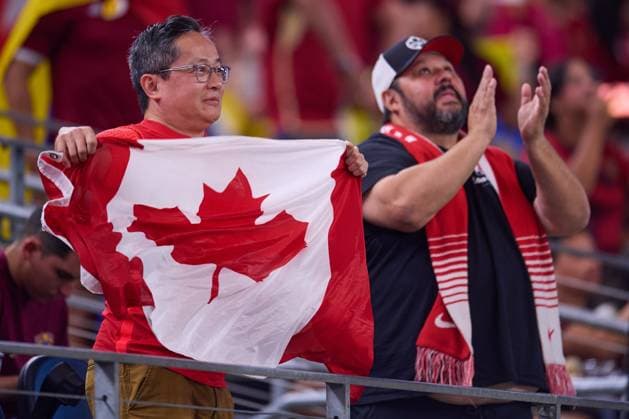 RECORD DATE NOT STATED Copa America USA 2024 Venezuela vs Canada - Quarter-final Fans o Aficion during the CONMEBOL Copa America 2024 Quarter-final match between Venezuela and Canada, at AT-T Stadium, on July 05, 2024 in Arlington, Texas, United States. ARLINGTON TEXAS UNITED STATES  Copyright: xJosexLuisxMelgarejox 20240705204245_CA_QF_2024_VEN_CAN_FANS116