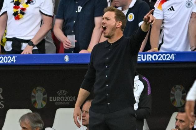 Julian Nagelsmann head coach Germany gestures gestures 05 07 2024 European Football Championship in Germany Spain vs Germany , Neckarpark Stadion, Stuttgart, Baden Württemberg Germany Copyright: xpepphotox xHorstxMauelshagenx pep00321, pep_20240705_hm