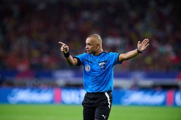 RECORD DATE NOT STATED Copa America USA 2024 Venezuela vs Canada - Quarter-final Referee Wilton Sampaio of Brazil during the CONMEBOL Copa America 2024 Quarter-final match between Venezuela and Canada, at AT-T Stadium, on July 05, 2024 in Arlington, Texas, United States. ARLINGTON TEXAS UNITED STATES  Copyright: xJorgexMartinezx 20240705211516_CA_QF_2024_VEN_CAN_SAMPAIO191