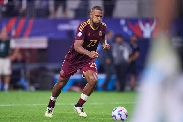 RECORD DATE NOT STATED Copa America USA 2024 Venezuela vs Canada - Quarter-final Salomon Rondon of Venezuela during the CONMEBOL Copa America 2024 Quarter-final match between Venezuela and Canada, at AT-T Stadium, on July 05, 2024 in Arlington, Texas, United States. ARLINGTON TEXAS UNITED STATES  Copyright: xJosexLuisxMelgarejox 20240705220658_CA_QF_2024_VEN_CAN_RONDON294