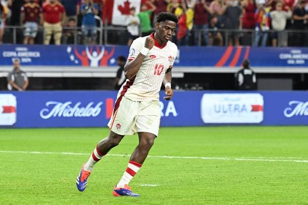 RECORD DATE NOT STATED Copa America USA 2024 Venezuela vs Canada - Quarter-final Jonathan David of Canada during the CONMEBOL Copa America 2024 Quarter-final match between Venezuela and Canada, at AT-T Stadium, on July 05, 2024 in Arlington, Texas, United States. ARLINGTON TEXAS UNITED STATES  Copyright: xDavidxLeahx 20240705223539_CA_QF_2024_VEN_CAN_DAVID359