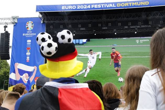 EURO 2024, Spain - Germany, Public Viewing in Dortmund