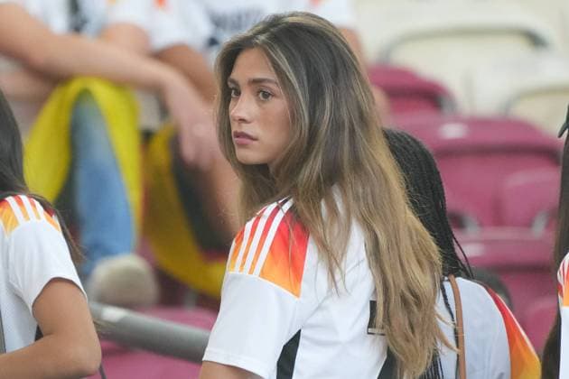Sophia Weber, girlfriend of Kai Havertz Germany Germany, 07 Stuttgart 05 07 2024 Germany vs Spain, EURO2024, Quarterfinals, M45, EM Arena Stuttgart