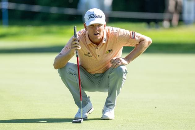 Jeremy Paul on the green, BMW International Open 2024, Golf, 06 07 2024 Munich Bavaria Germany Copyright: xkolbert-press UlrichxGamelx