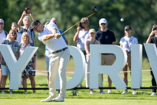 Martin Kaymer tees off, BMW International Open 2024, Golf, 06 07 2024 Munich Bavaria Germany Copyright: xkolbert-press UlrichxGamelx