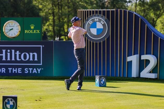 MUNICH, GERMANY - 06.07.2024: WIEBE Gunner (USA). The BMW International Open at Golfclub Munchen Eichenried on July 06, 2024 in Germany.