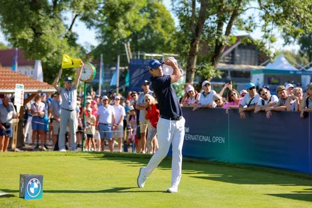 MUNICH, GERMANY - 06.07.2024: COUSSAUD Ugo (FRA). The BMW International Open at Golfclub Munchen Eichenried on July 06, 2024 in Germany.