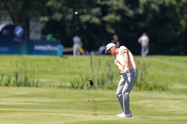 Jeremy Paul teeing off, BMW International Open 2024, Golf, 06 07 2024 Munich Bavaria Germany Copyright: xkolbert-press UlrichxGamelx