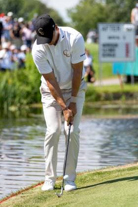 Martin Kaymer hits the green, BMW International Open 2024, Golf, 06 07 2024 Munich Bavaria Germany Copyright: xkolbert-press UlrichxGamelx