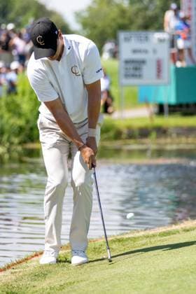Martin Kaymer hits the green, BMW International Open 2024, Golf, 06 07 2024 Munich Bavaria Germany Copyright: xkolbert-press UlrichxGamelx