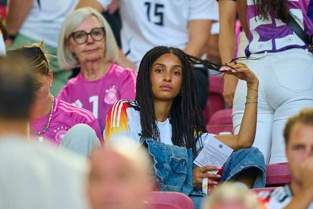 Aaliyah Mohamed, girlfriend of Florian Wirtz, Nr. 17 DFB sad after the quarter final match GERMANY - SPAIN 1-2 n.V. of the UEFA European Championships 2024 on Jul 5, 2024 in Stuttgart, Germany.