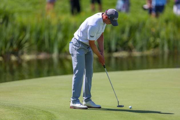 MUNICH, GERMANY - 06.07.2024: FORREST Grant (SCO). The BMW International Open at Golfclub Munchen Eichenried on July 06, 2024 in Germany.
